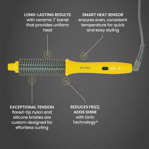 The Curl Party Heated Curling Round Brush
