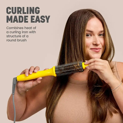 The Curl Party Heated Curling Round Brush