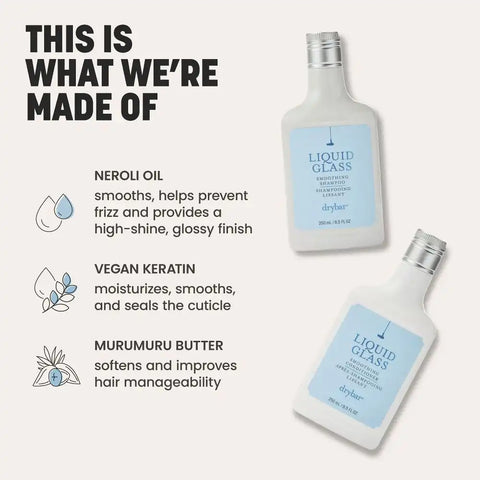 Liquid Glass Smoothing Shampoo Travel Size